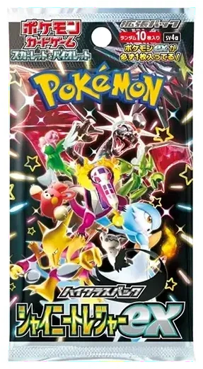 Pokémon TCG - Shiny Treasure ex SV4a - Paldean Fates Japanese - Booster Pack