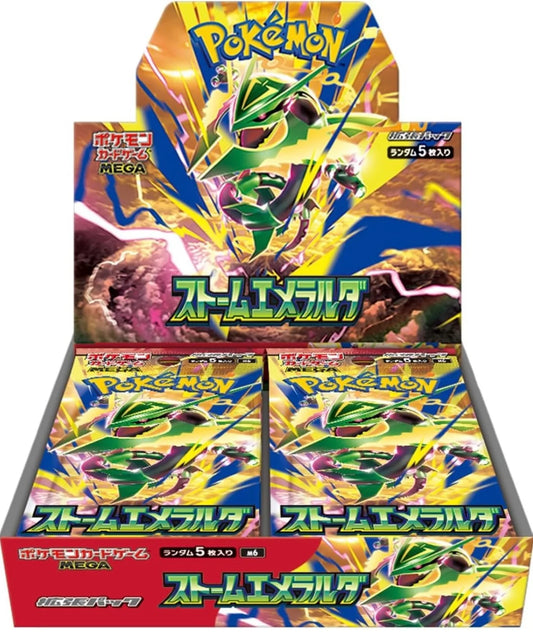 Pokémon TCG - Storm Emeralda M6 Japanese - Sealed Box (30 Packs)