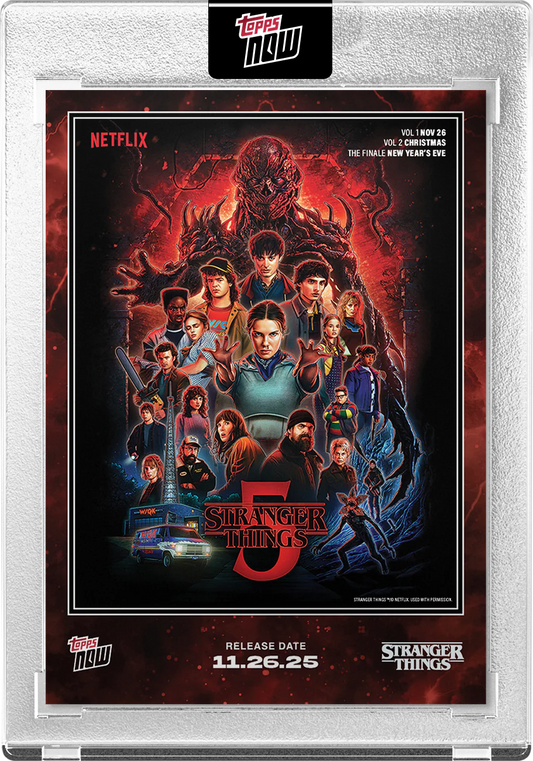 2025 Stranger Things Topps NOW® Card STRA