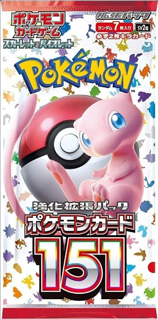 Pokémon TCG - Scarlet & Violet - 151 Japanese - Booster Pack