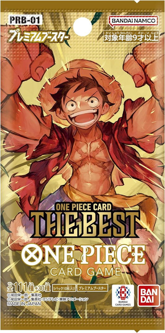 One Piece - (PRB-01) The Best - Japanese - Booster Pack