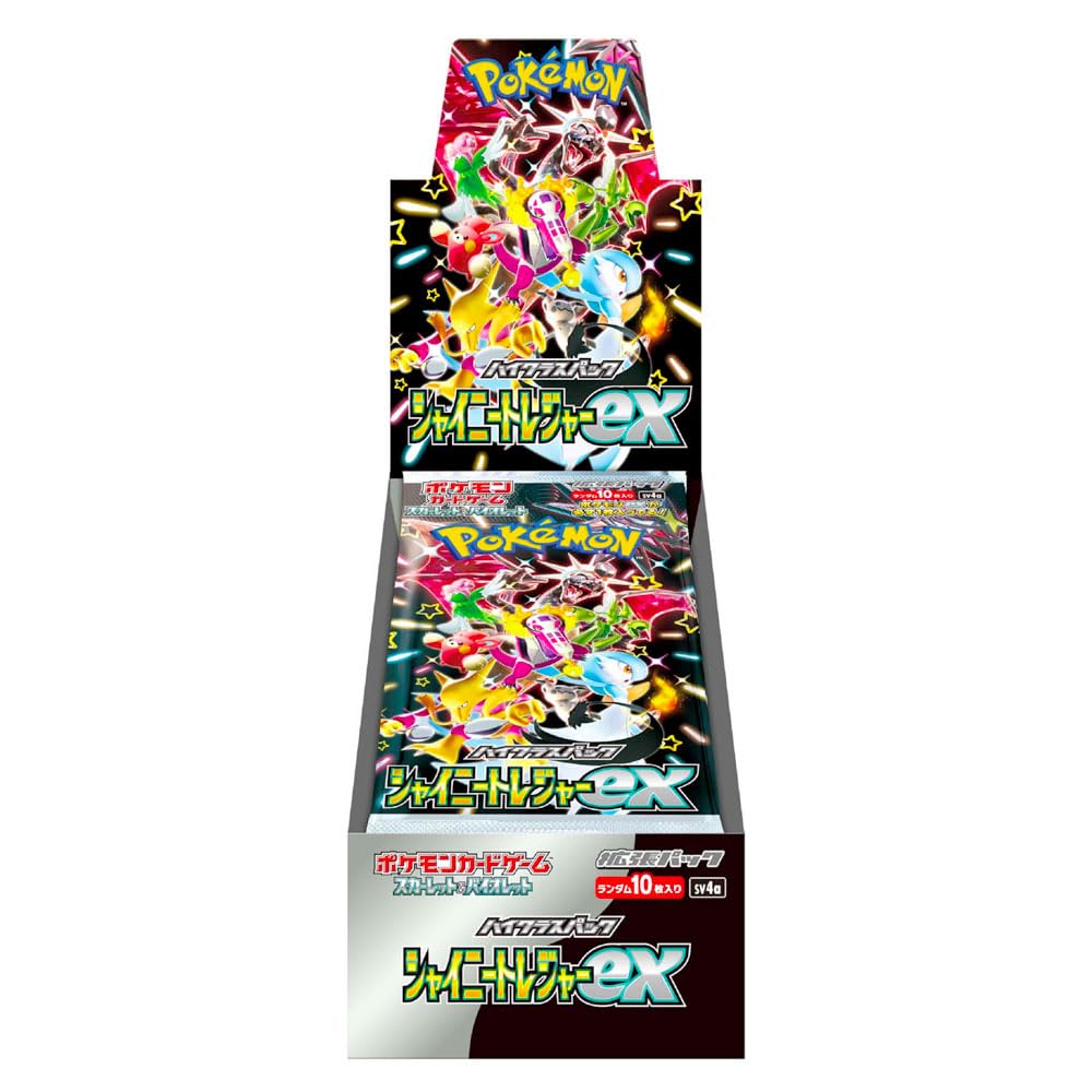 Pokémon TCG - Shiny Treasure ex SV4a - Paldean Fates Japanese - Sealed Box (10 Packs)
