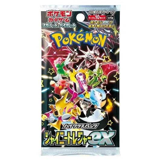 Pokémon TCG - Shiny Treasure ex SV4a - Paldean Fates Japanese - Booster Pack