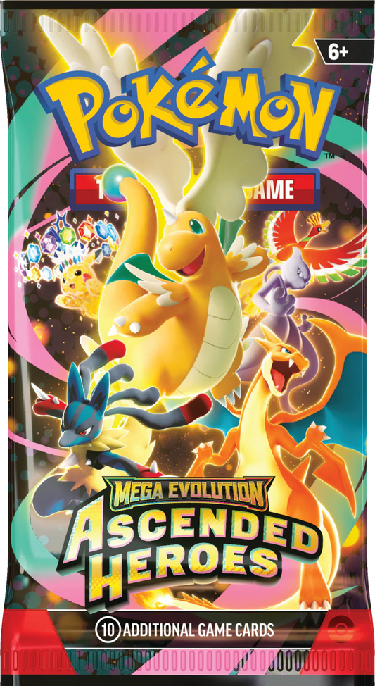 Pokémon TCG - Mega Evolution - Ascended Heroes - Booster Pack