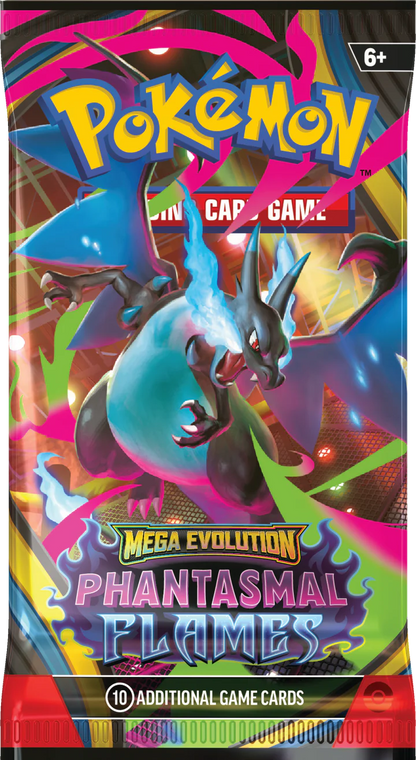 Pokémon TCG - Mega Evolution - Phantasmal Flames - Booster Pack