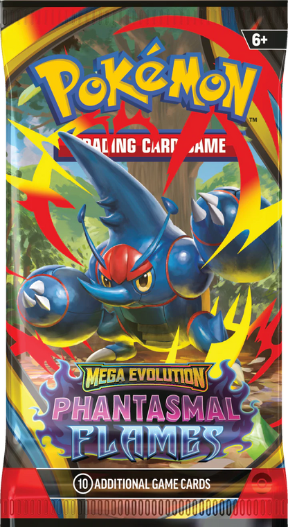 Pokémon TCG - Mega Evolution - Phantasmal Flames - Booster Pack